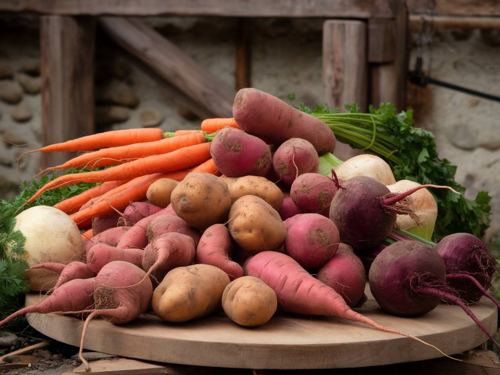 les ingrédients oubliés de la cuisine villageoise : racines et tubercules