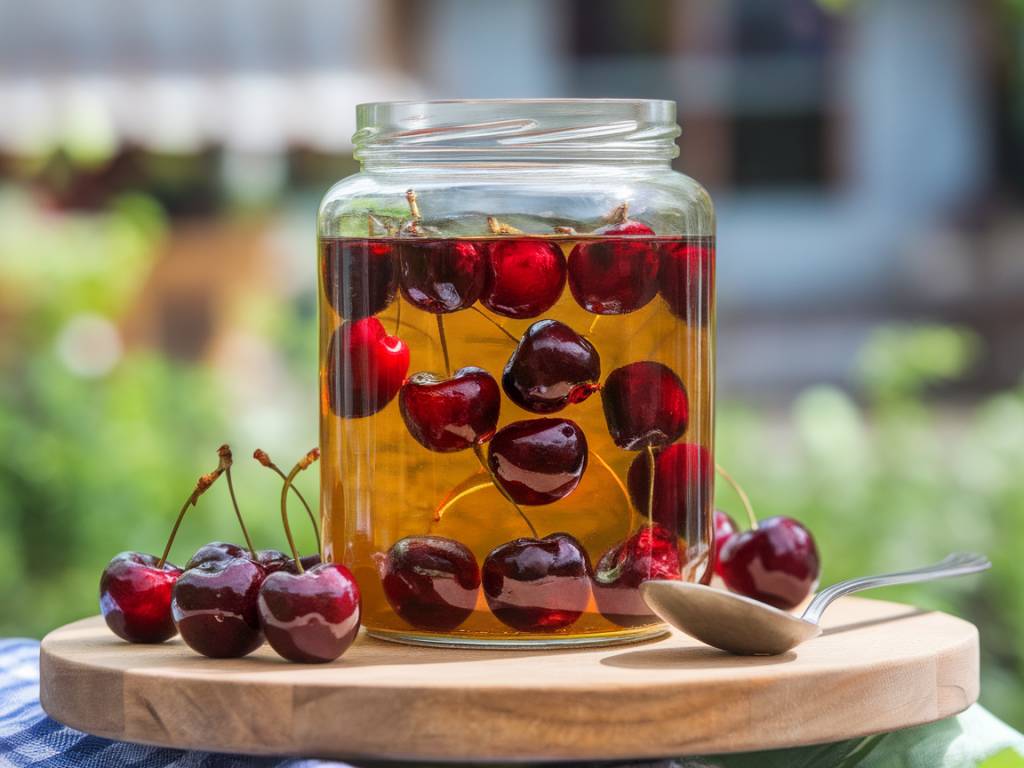 Comment préparer les cerises au vinaigre chez soi