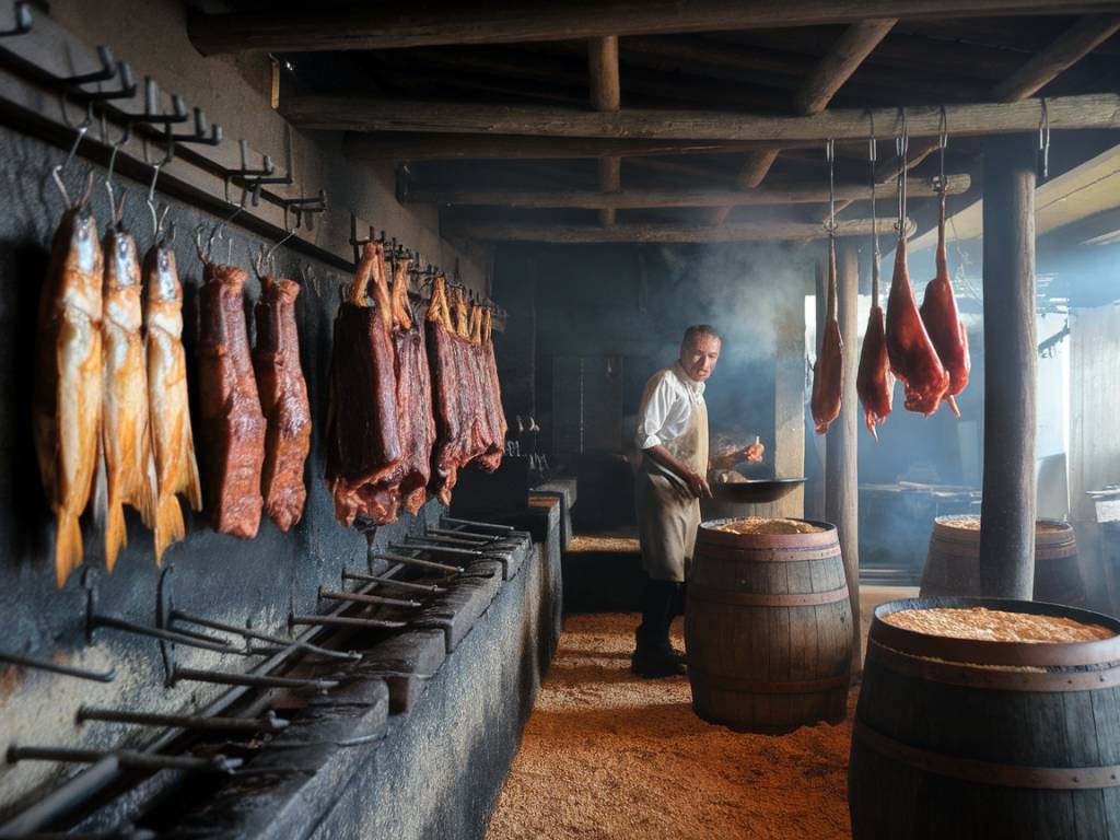 comment fumer sa viande et son poisson dans une cuisine traditionnelle